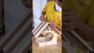 Amazing Woodworking Crafts From Recycling Projects diy woodworking craft shorts [upl. by Orenid963]