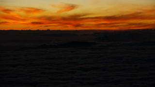 Sunset at Haleakala Time Lapse [upl. by Yldarb]