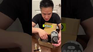 WORTH IT Veise Fingerprint Door Lock RZ02A Keyless Entry [upl. by Rebmaed403]