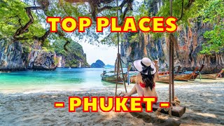 Best 12 Beautiful Places To Visit in Phuket  Thailand [upl. by Oisacin]