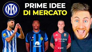 INTER MERCATO La BOZZA ACQUISTI della SESSIONE ESTIVA [upl. by Ellehciram]