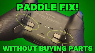 PADDLE FIX Xbox Elite 2 CONTROLLER PADDLES FIXED [upl. by Nohtiek]