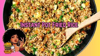 Delicious Instant Pot Fried Rice Recipe [upl. by Enasus]