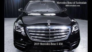 The Majestic 2019 MercedesBenz S450 review and walkaround from Mercedes Benz of Scottsdale [upl. by Binnings]