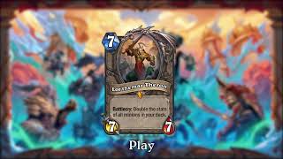 Hearthstone  Lorthemar Theron Voice Lines [upl. by Anifares]