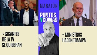 Maratón PuntosYComas – Los gigantes de la TV se quiebran – Las trampas de los ministros [upl. by Aguayo]