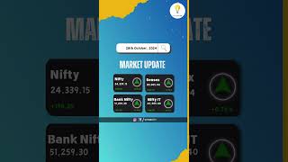 🔥 Market surge Nifty amp Sensex on the rise 📈 MarketUpdate Springpad [upl. by Enniotna]