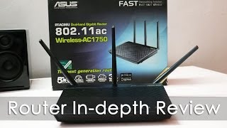 Asus RTAC66U Dual band WiFi AC Router Indepth Review [upl. by Glennon]