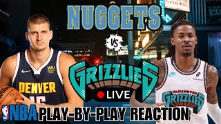 Denver Nuggets vs Memphis Grizzlies Live NBA Live Stream [upl. by Elna]