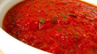 HowTo Make Tomato Sauce Recipe  in 20Minutes [upl. by Yeldar]