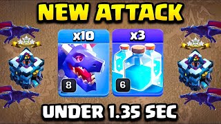 NEW TH13 ATTACK STRATEGY  Th13 Dragon Clone Attack  Th13 Attack Strategy  Th13 dragon rider [upl. by Surdna]