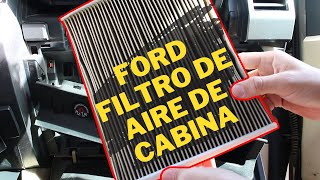 Ford Filtro de Aire de Cabina Reemplazo 2017 a 2020 Super Duty F250F350  Detallado  How To [upl. by Nerad]