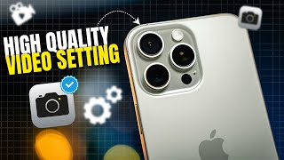 Best iPhone Camera Settings for HighQuality Video  Make Professional Videos on iPhone [upl. by Nileve]