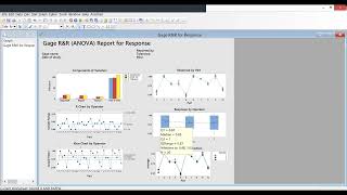 Lec 9 Part 2  Gage R amp R  Minitab Example [upl. by Ettesoj14]