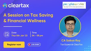 Tax Saving amp Financial Wellness  Live QampA [upl. by Eatnuahs]