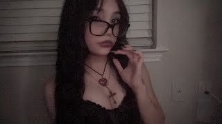 ASMR Vampire Visits You 🧛‍♀️🩸 Shes Kinda Obsessed [upl. by Ariuqahs]