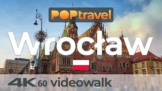 Walking in WROCLAW  Poland  Old Town amp Cathedral Island  4K 60fps UHD [upl. by Arua409]