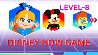 Disney now super arcade Amazing gameplay level8  Disney now game channel [upl. by Gladine]