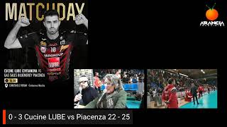 CUCINE LUBE CIVITANOVA vs PIACENZA [upl. by Niad]