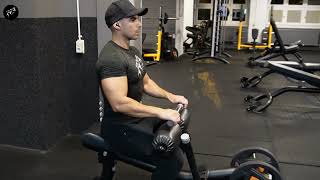 Seated Calf Raise Machine Demonstration For Beginners  Leg Exercises  Calves Muscle calfraise [upl. by Elleirua385]