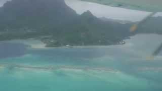 Flying into Bora Bora [upl. by Cnahc459]