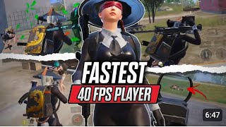 This Is How 40 FPS Player Defeat Pro 60 FPS Players 🤫 Solo Vs Squad  BGMI [upl. by Antrim]