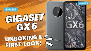 Gigaset GX 6 Unboxing Ersteindruck amp Kamerashots  Das neue TopOutdoorSmartphone [upl. by Nij]