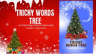 Tricky Words Tree activity book for kids [upl. by Iaj]