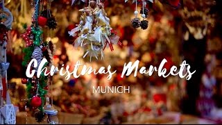 CHRISTMAS MARKETS in Munich [upl. by Midan395]