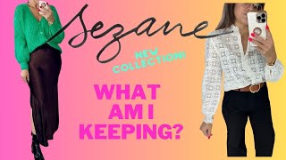 Sezane NEW colection what Im keeping and what Im returning [upl. by Niarb]