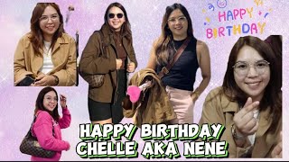 Happy birthday bunso Chelle aka Nene Molino🥳🎂🎈🥂 mygzmolino chellemolino [upl. by Larissa143]