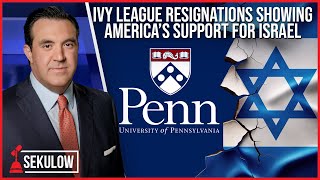 Is the Tide Turning Ivy League Resignations Showing America’s Support for Israel [upl. by Naitsyrk]