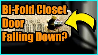 Repair Your Broken BiFold Closet Door Quickly and with Ease [upl. by Gretta]