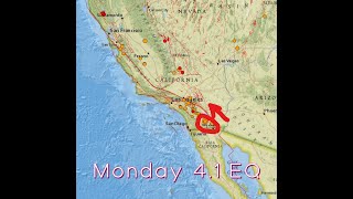 Southern California Earthquake Movement 41 Earthquake Monday 5202024 [upl. by Eniledgam]