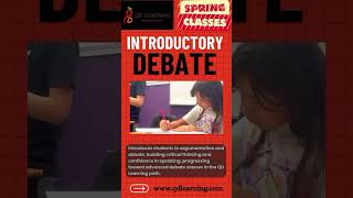 QD Spring Classes  about Introductory Debate in 0010 afterschoolprograms academics lovetolearn [upl. by Llerad678]