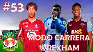 ENFADOS por los PROBLEMAS del WREXHAM  NO SALE NADA  FC24 MODO CARRERA WREXHAM 53 [upl. by Wolf]