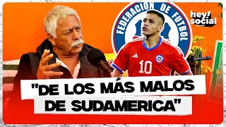 CARLOS CASZELY Y EL NIVEL DEL FÚTBOL CHILENO HeySocial [upl. by Cathlene]