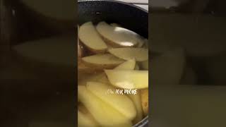 Homemade Potato Wedges  shortsvideo potatowedges easyrecipe [upl. by Jarl650]