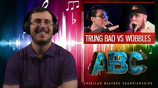 Italian Reacts To TRUNG BAO vs MR WOBBLES  American Beatbox Championship 2016 [upl. by Iniffit375]