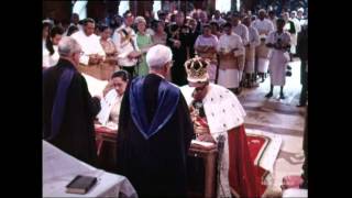 THE CORONATION OF KING TAUFA AHAU TUPOU IV OF TONGA 1968 [upl. by Eilarol]