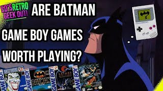 Are Batman Game Boy Games Worth Playing Game Review [upl. by Corty405]