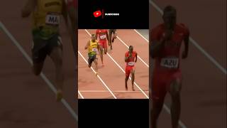 Full relay in one short usain bolt olympic finals [upl. by Komarek303]