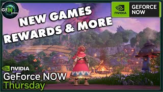 GeForce NOW News  New Games New Rewards Summer Sale amp More [upl. by Annawoj]