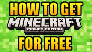 How to download minecraft pocket Edition Full version free [upl. by Baerl]