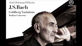 JS Bach  Goldberg Variations amp Italian Concerto in F Major  Abdel Rahman El Bacha [upl. by Latvina]