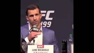 Conceive believe achieve SHUT THE FCK UP Mike Bisping to Luke Rockhold [upl. by Jerrome]