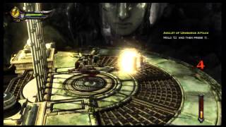 God of War Ascension  Chap 13 Passage to Delphi Amulet of Uroborus Combat Tutorial Satyrs PS3 [upl. by Markos]