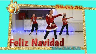 Feliz Navidad  Michael Bublé Thalia  Chachacha  Christmas Zumba© Choreo by Silvie Fitness [upl. by Vanessa]