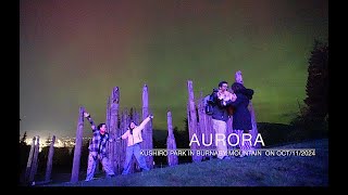 🇨🇦2024 Aurora at Kushiro Park in Burnaby Mountain on Oct11 [upl. by Patterson]