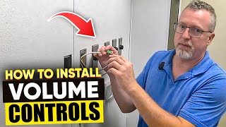 How to Install MultiZone Speaker Volume Controls and Amplifier  cloudworkpro fieldnation [upl. by Yentruocal]